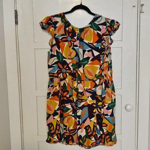 Velvet by Graham & Spencer Alexandra Printed Dress size medium